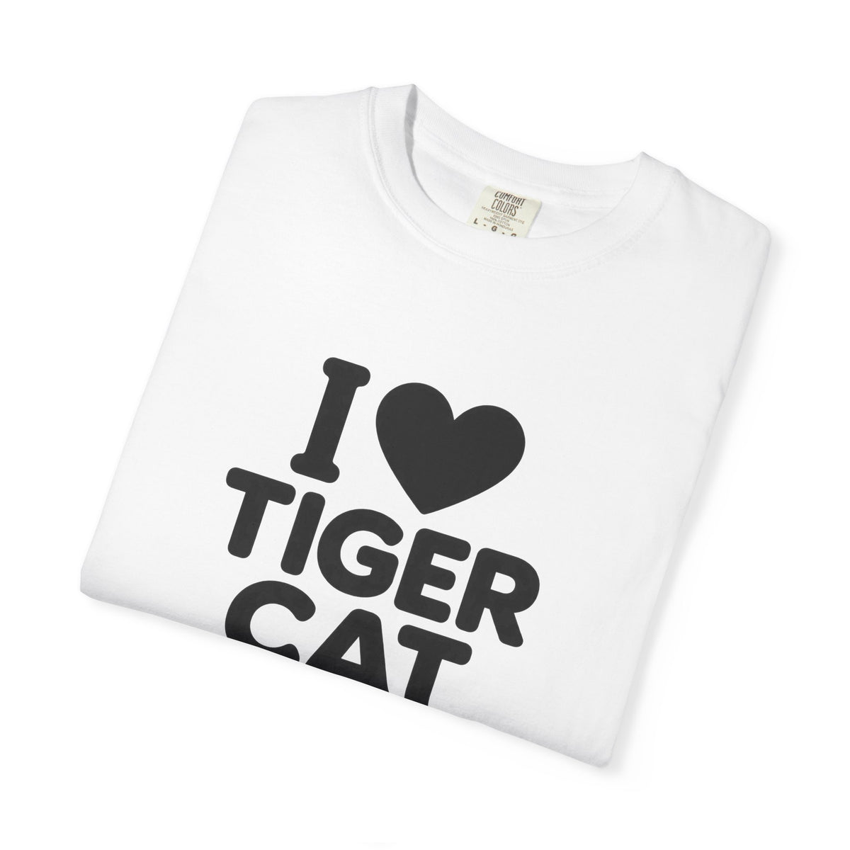 I Love Tiger Cat T-Shirt