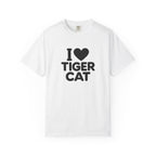 I Love Tiger Cat T-Shirt