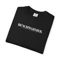 Black Benchwarmer T-shirt with 'BENCHWARMER' logo front print