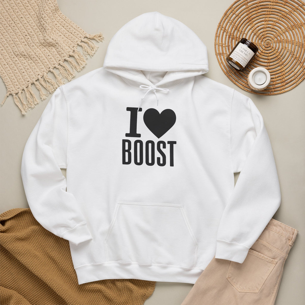 I Love Boost Hoodie