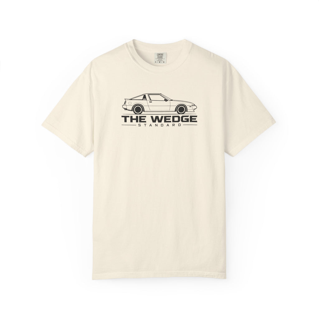 Wedge Standard JDM T-shirt in ivory with car graphic logo on the front