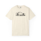 Wedge Standard JDM T-shirt in ivory with car graphic logo on the front