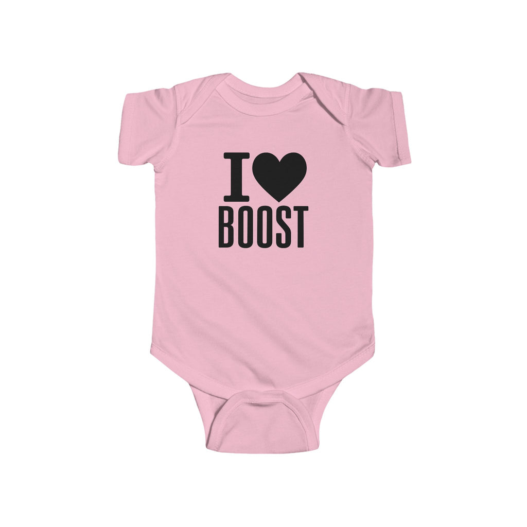 I Love Boost Baby Bodysuit