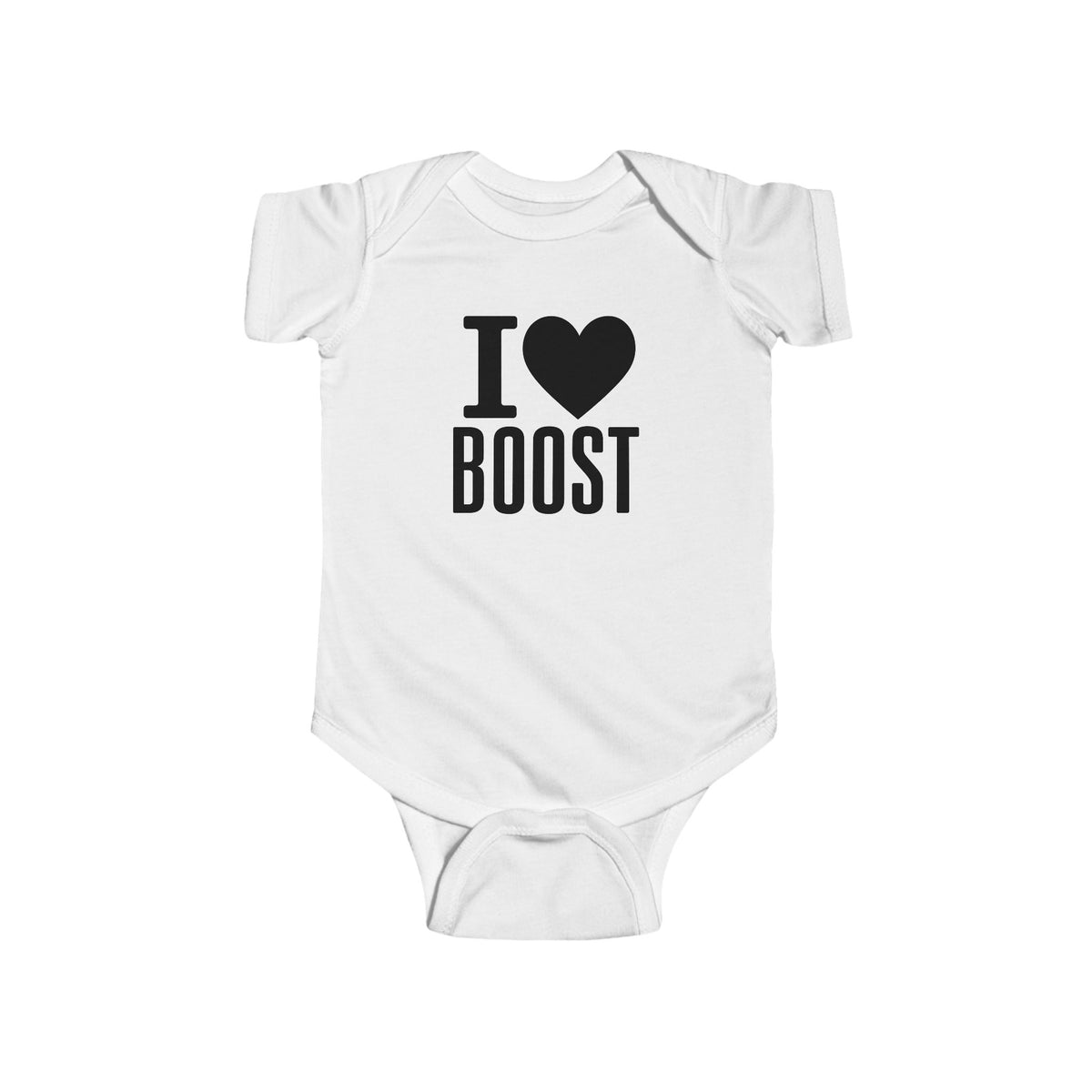 I Love Boost Baby Bodysuit