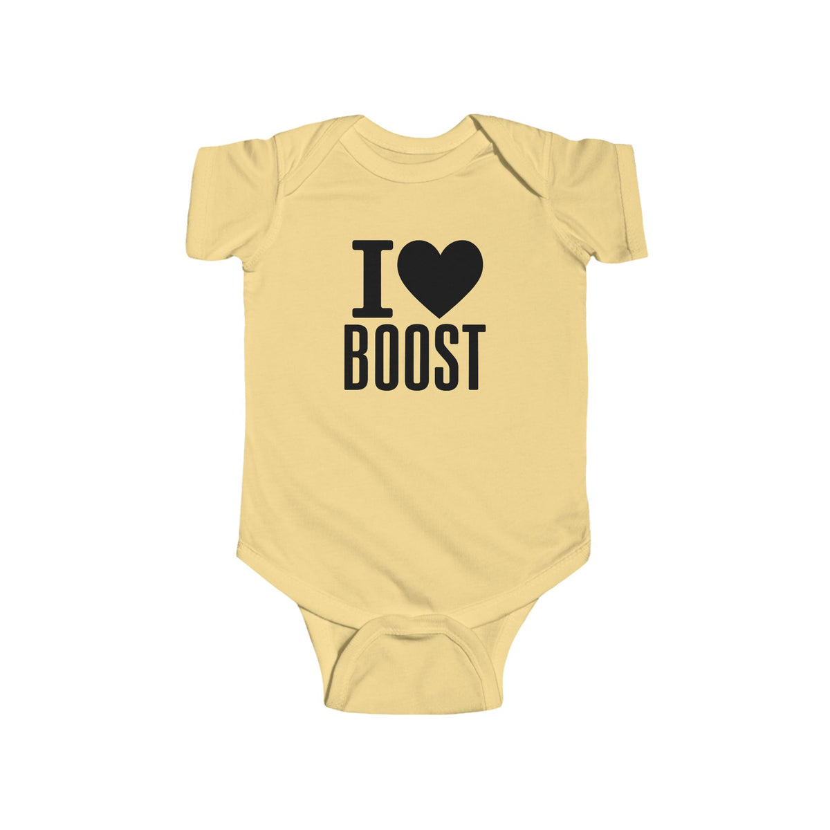 I Love Boost Baby Bodysuit