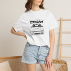 White T-shirt with front car graphic