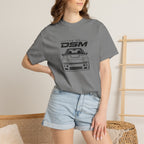 Grey T-shirt with front car graphic
