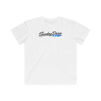 Kids white T-shirt with 'Sunday Drive Club' front graphic