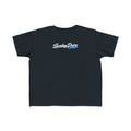 Black toddler T-shirt with “Sunday Drive Club” logo on the chest