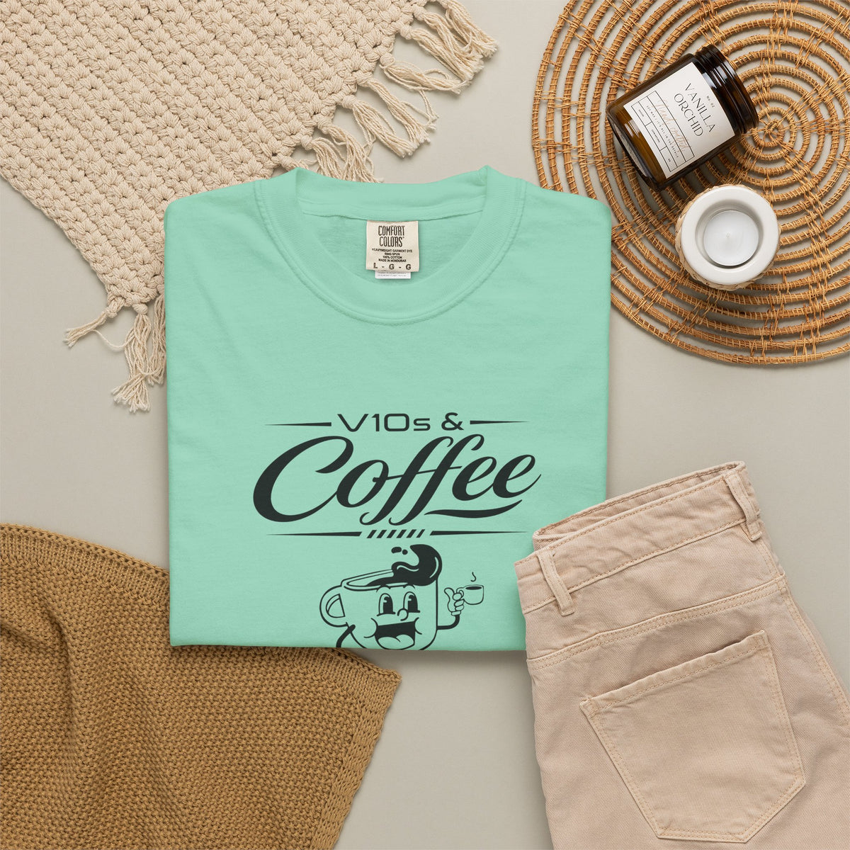 V10s & Coffee Function Coffee Co. x Strezzy Collab T-Shirt
