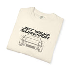 Ivory JDM T-shirt with large car illustration and title text