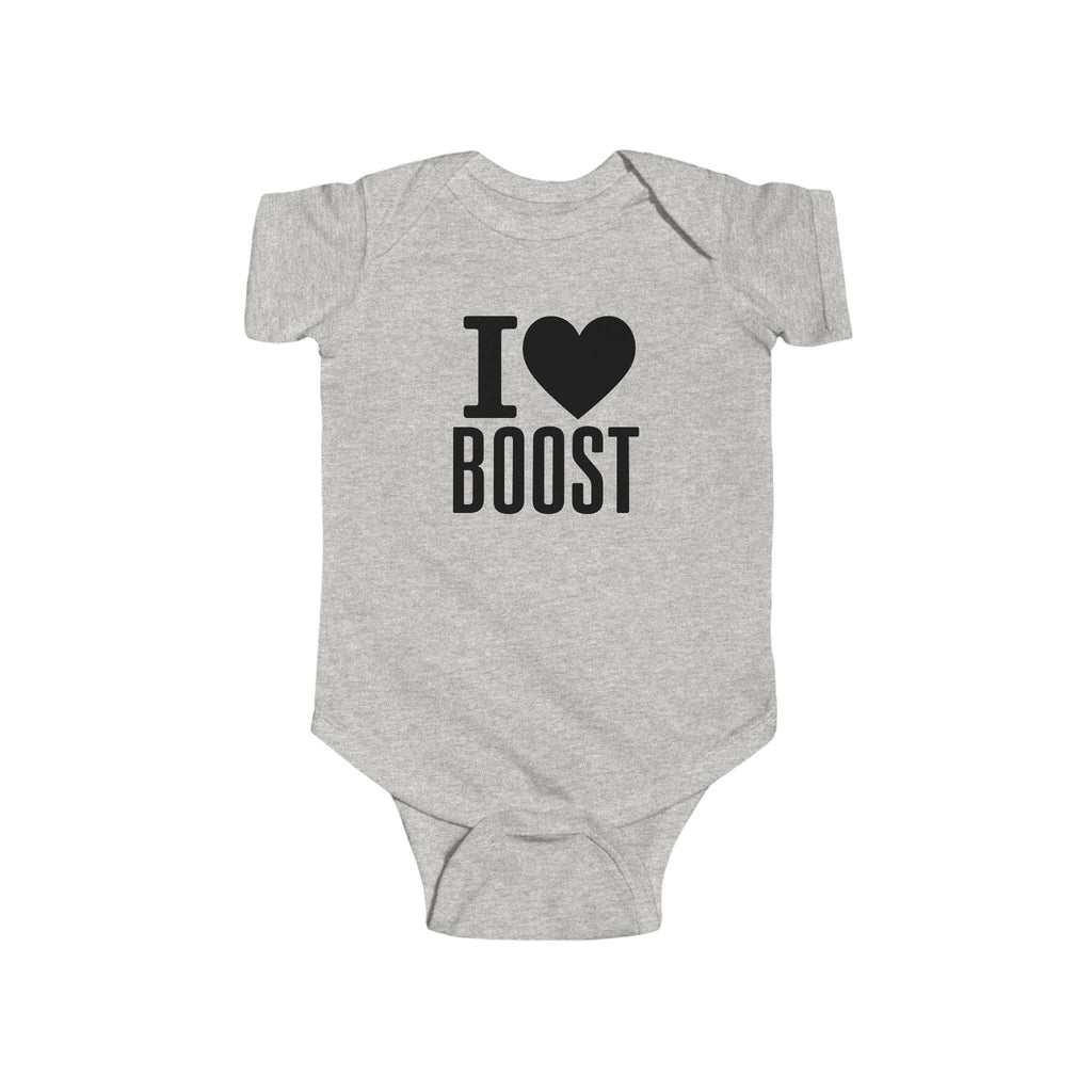 I Love Boost Baby Bodysuit