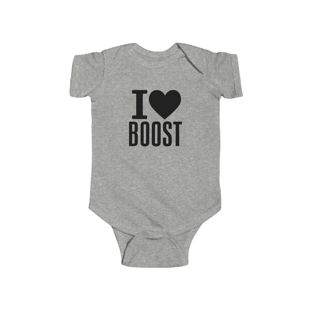 I Love Boost Baby Bodysuit