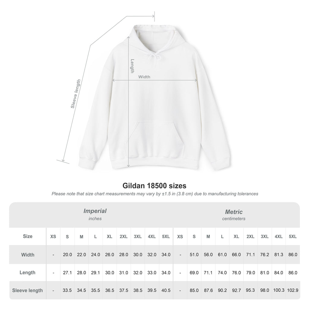 White pullover hoodie with drawstring hood and kangaroo pocket