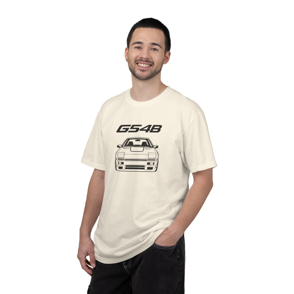 Ivory G54B JDM T-shirt with chest G54B car graphic print