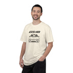Ivory G54B JDM T-shirt with chest G54B car graphic print