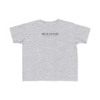 Heather gray toddler T-shirt with chest Big Wing Cartel logo print
