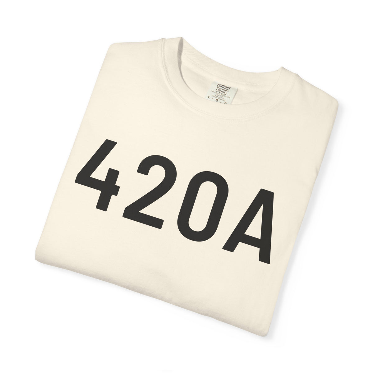 Ivory 420A graphic T-shirt with crew neck and short sleeves