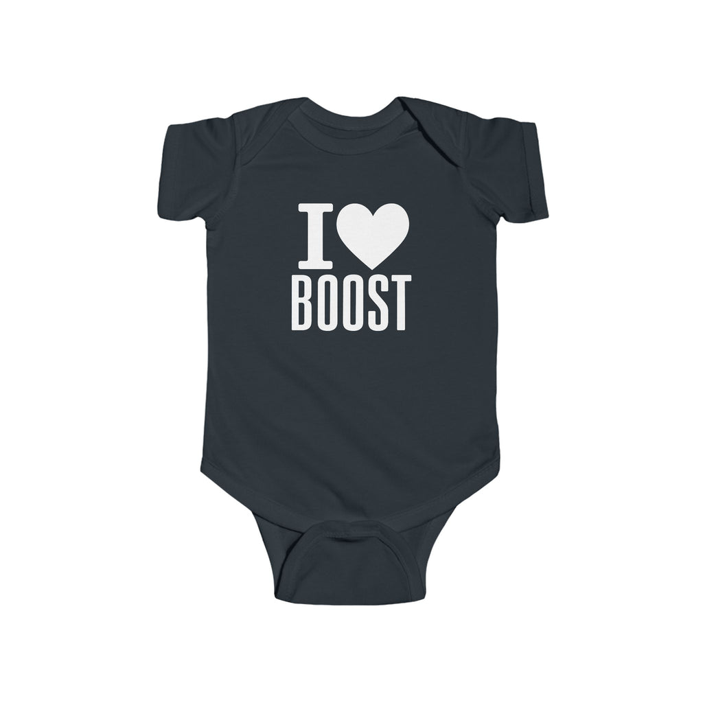I Love Boost Baby Bodysuit