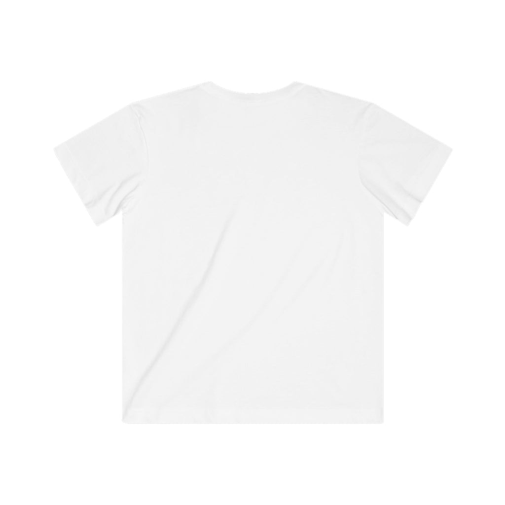 Kids T-shirt, white plain back