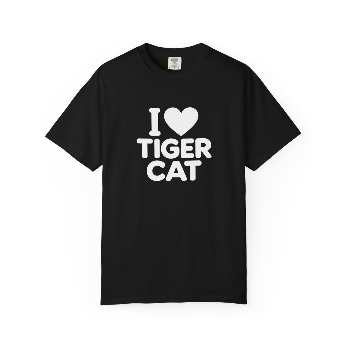 I Love Tiger Cat T-Shirt